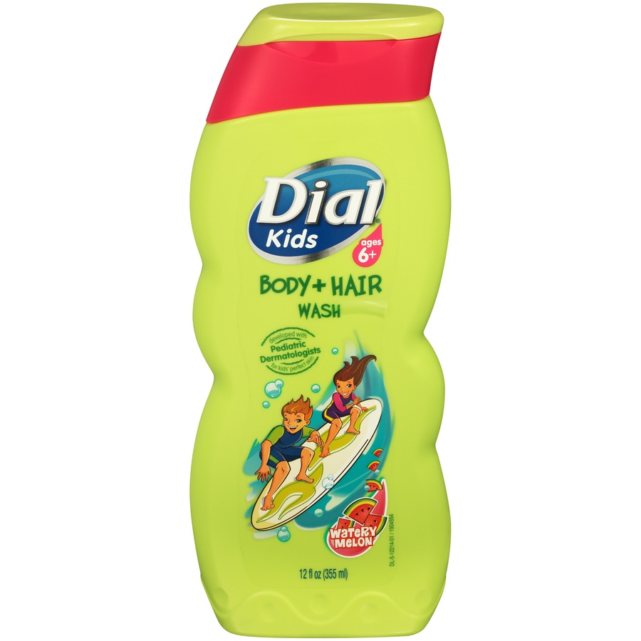 slide 1 of 7, Dial Kids Body Wash Watery Melon, 12 fl oz