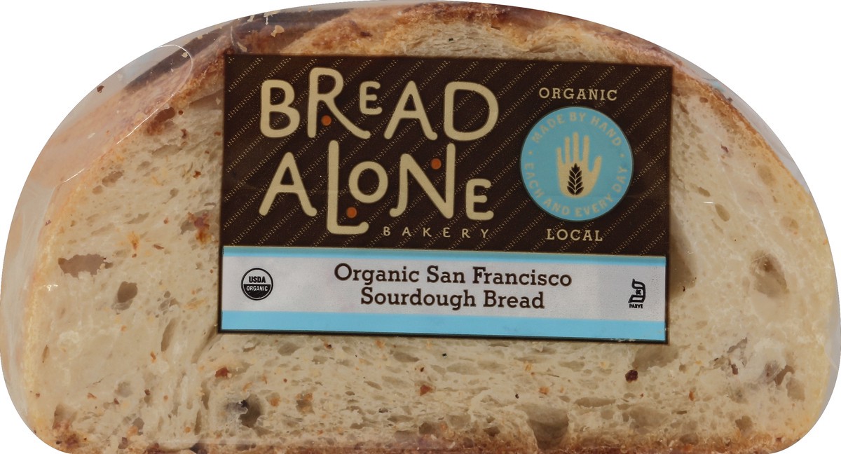 slide 2 of 5, Bread Alone Organic San Fran Sourdough, 22 oz