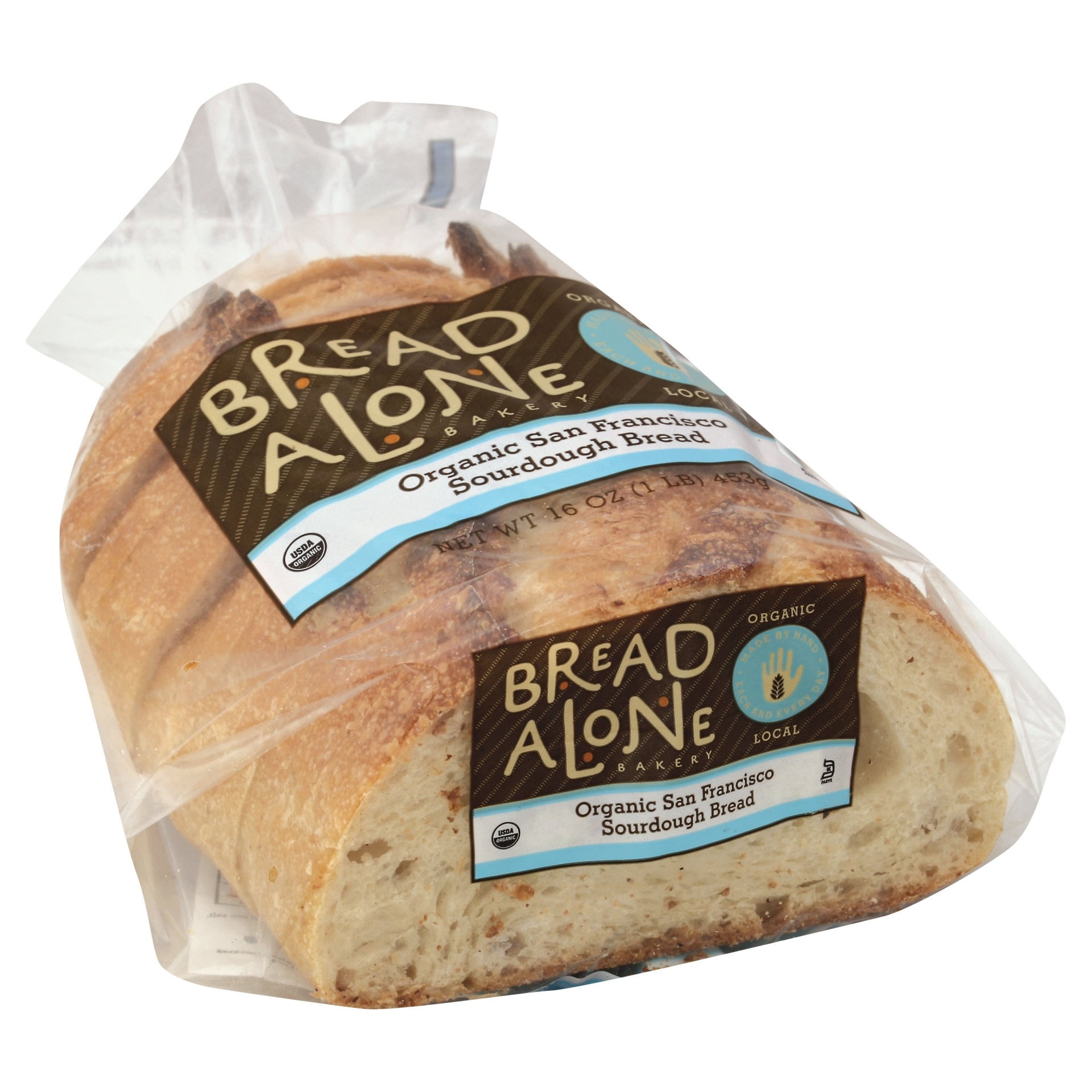 slide 1 of 1, Bread Alone Organic San Fran Sourdough, 22 oz