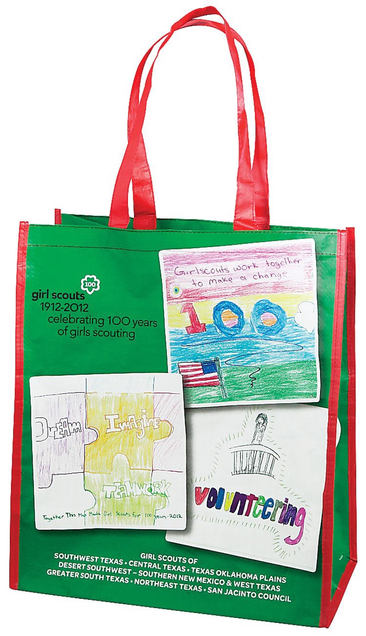 slide 1 of 1, H-E-B Girl Scout Reusable Bag, 1 ct