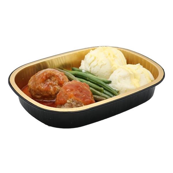 slide 1 of 1, Hy-Vee Ham Ball Dinner, 13.8 oz