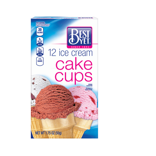 slide 1 of 1, Best Yet Ice Cream Cake Cups - 12 ct, 12 ct