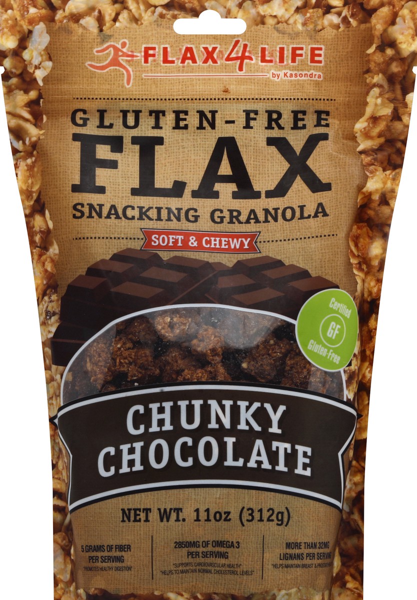 slide 1 of 3, Flax4Life Granola 11 oz, 11 oz