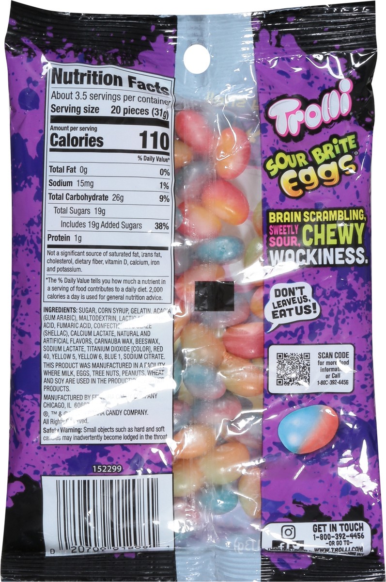 slide 10 of 15, Trolli Sour Brite Gummi Candy 4 oz, 4 oz