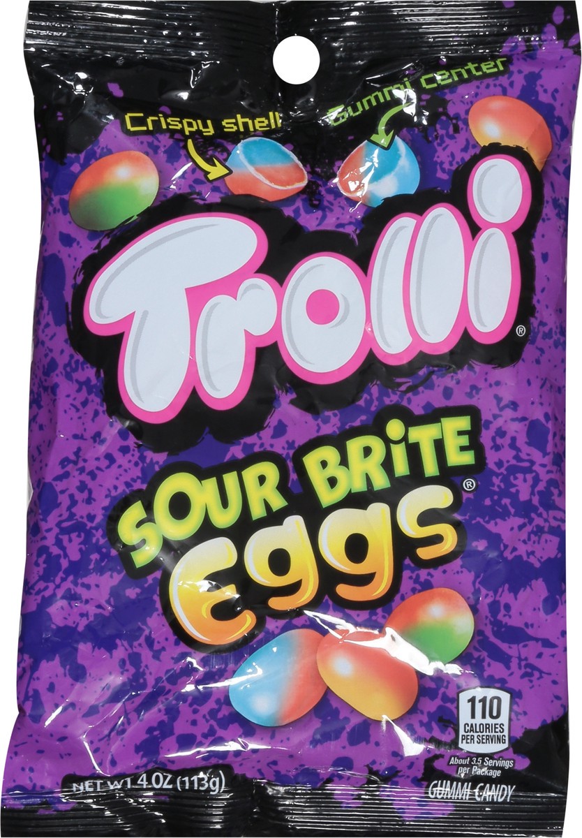 slide 4 of 15, Trolli Sour Brite Gummi Candy 4 oz, 4 oz