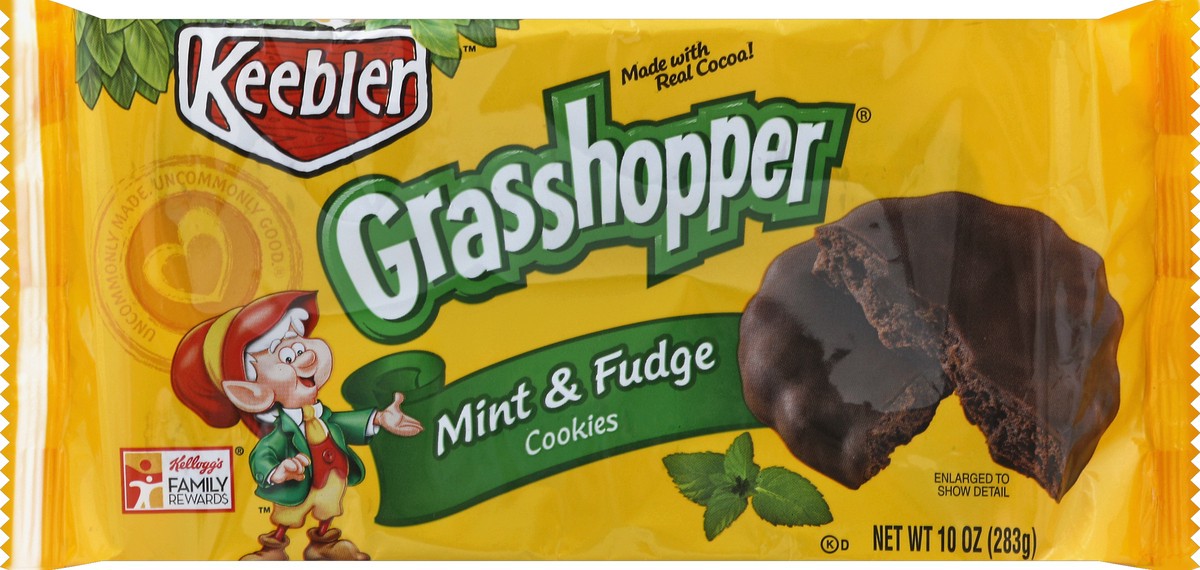 slide 1 of 8, Keebler Grasshopper Cookies 10 oz, 10 oz