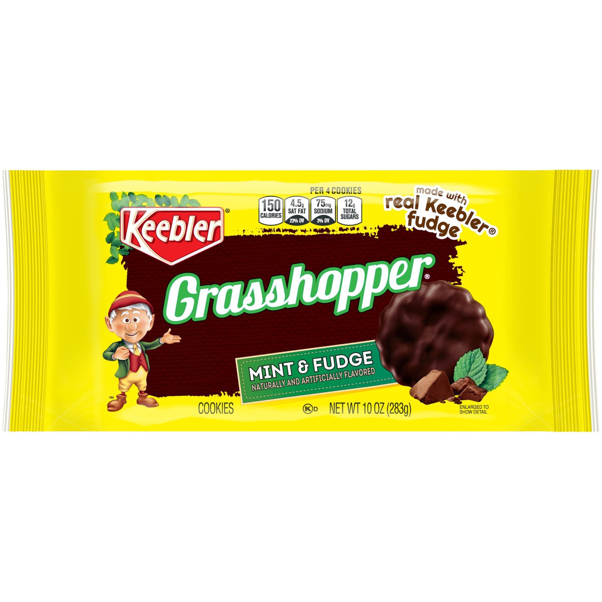 slide 1 of 4, Keebler Grasshopper Cookies 10 oz, 10 oz