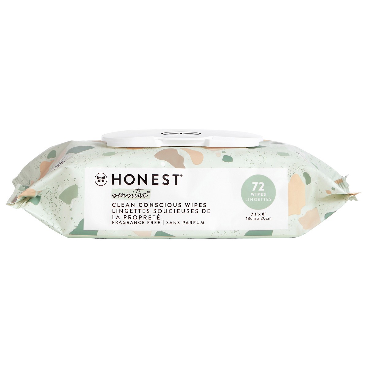 slide 1 of 4, Honest Wipes, Geo Mood, 72 Count, 72 ct