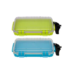 Geckobrands Medium Waterproof Dry Box - Assorted Green And Blue