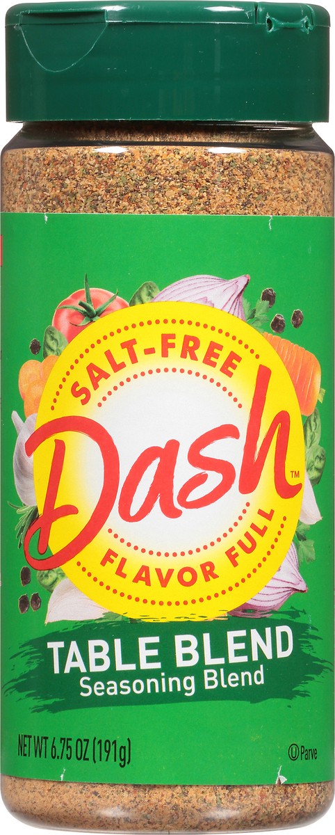 slide 6 of 8, Dash Table Blend Seasoning Blend, Salt-Free, 6.75 oz, 6.75 oz