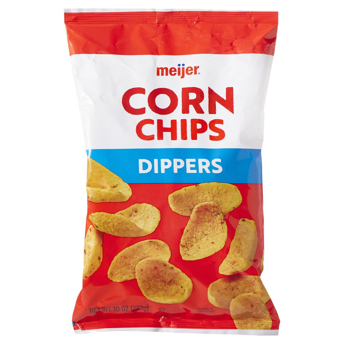 slide 1 of 5, Meijer Corn Chip Scoops, 10 oz