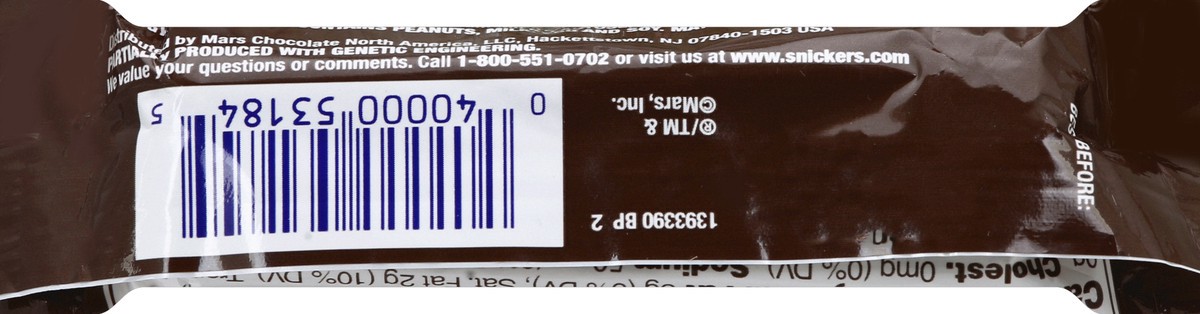 slide 4 of 6, SNICKERS 100 Calories Candy Milk Chocolate Bar, 0.76 oz, 0.76 oz