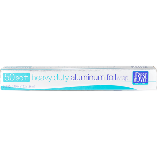 slide 1 of 1, Best Yet Aluminum Foil Heavy Duty Ecobox, 50 sq ft