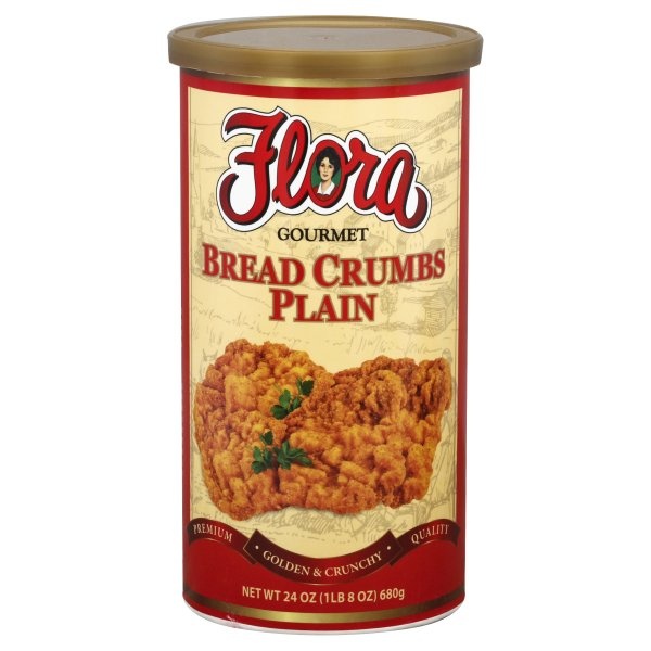 slide 1 of 1, Flora Fine Foods Plain Breadcrumbs, 12 oz