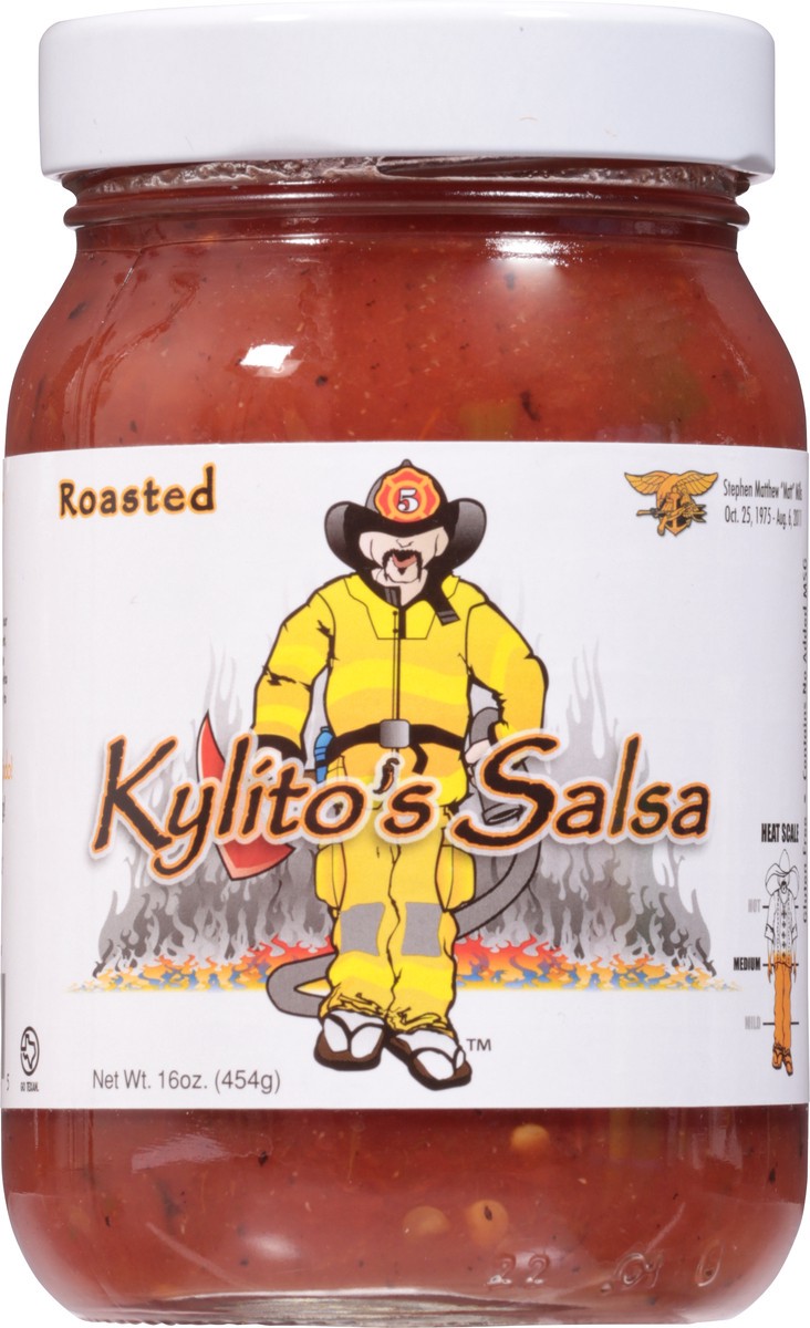 slide 8 of 9, Kylito's Medium Roasted Salsa 16 oz, 16 oz