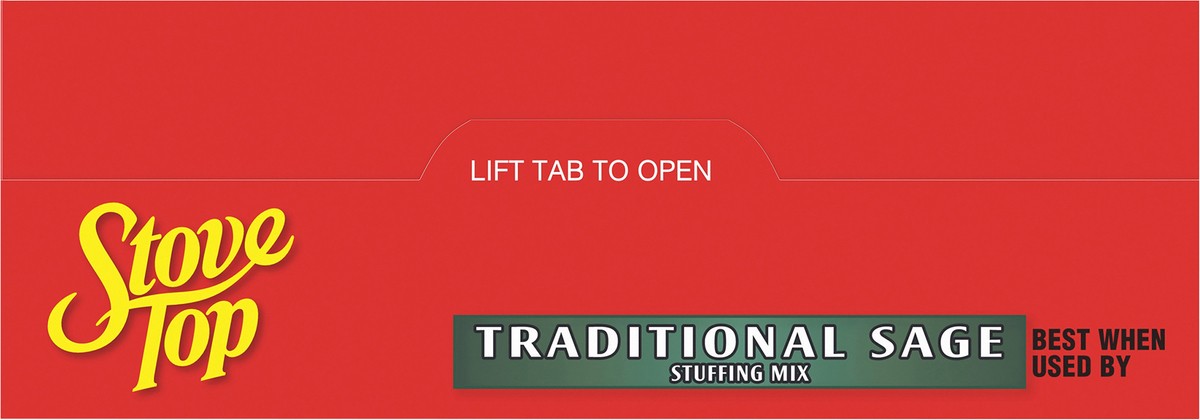 slide 5 of 9, Stove Top Traditional Sage Stuffing Mix, 6 oz Box, 6 oz