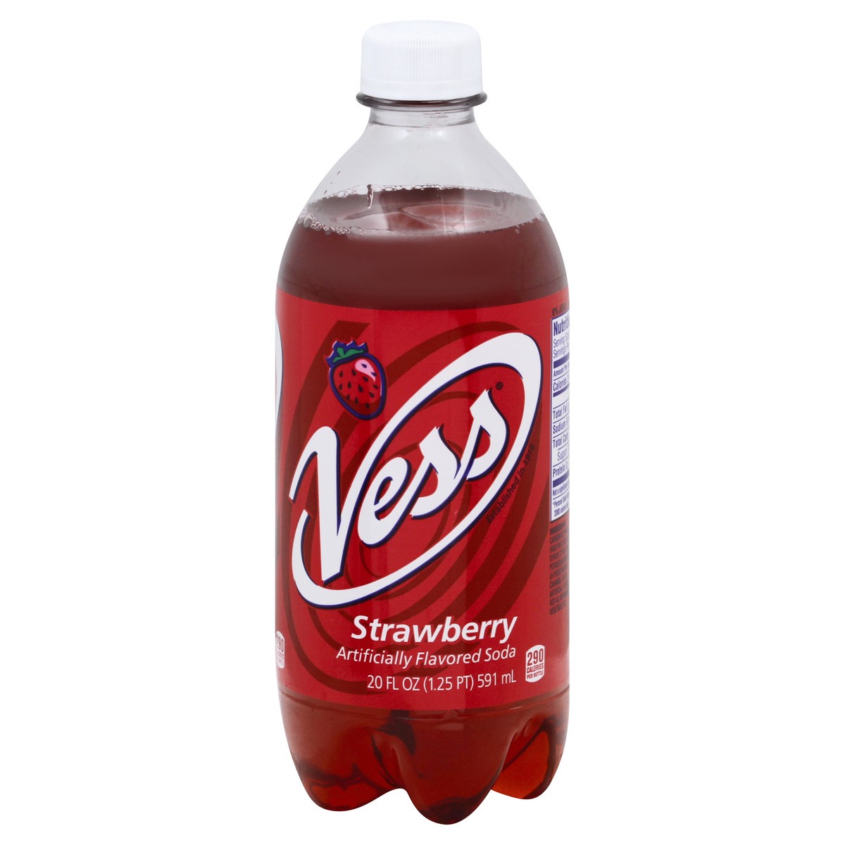 slide 3 of 11, Vess Strawbeery Soda - 20 fl oz, 20 fl oz