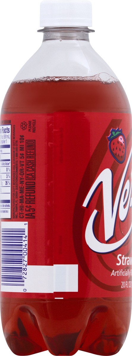 slide 8 of 11, Vess Strawbeery Soda - 20 fl oz, 20 fl oz