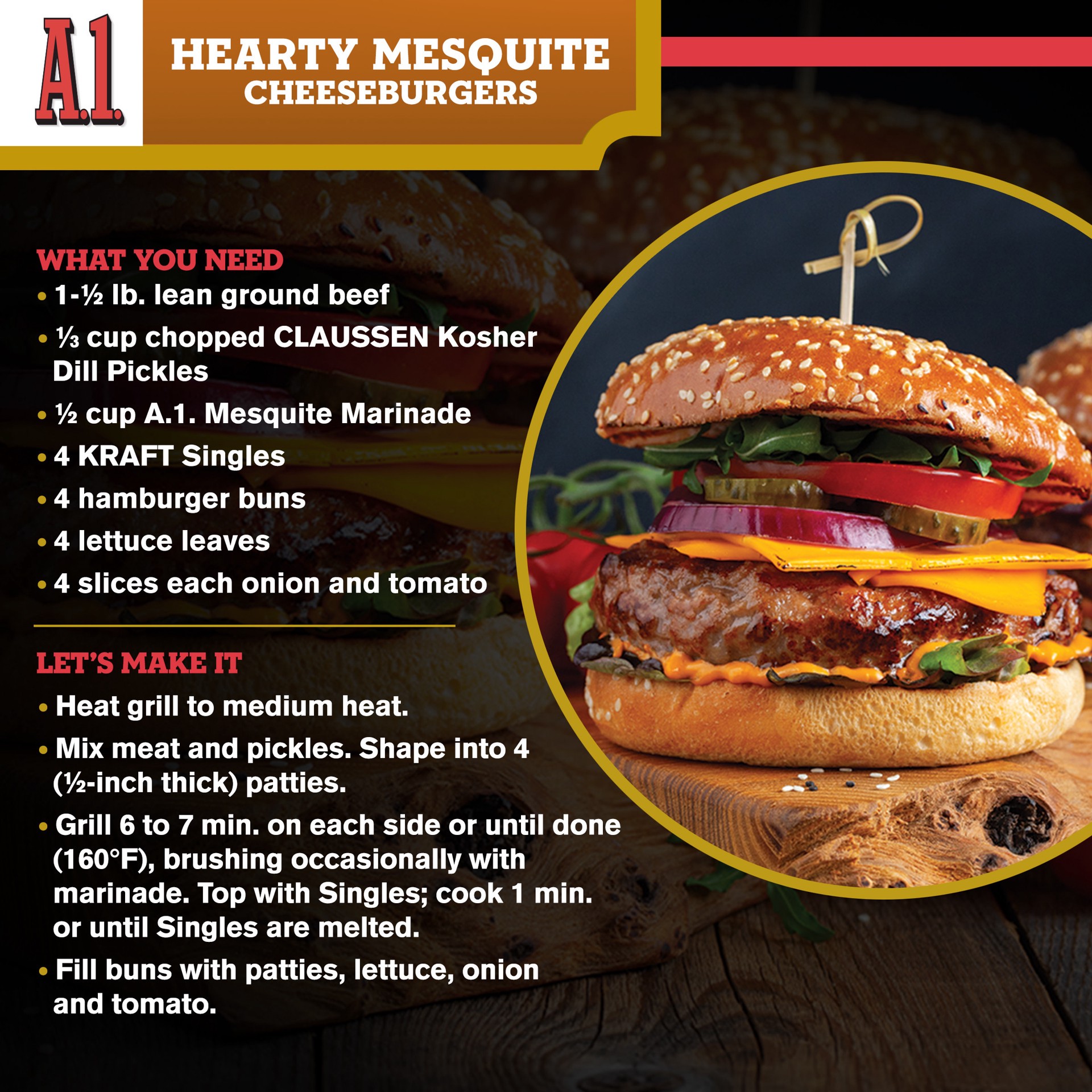 slide 2 of 5, A.1. Texas Mesquite Marinade Bottle, 16 fl oz