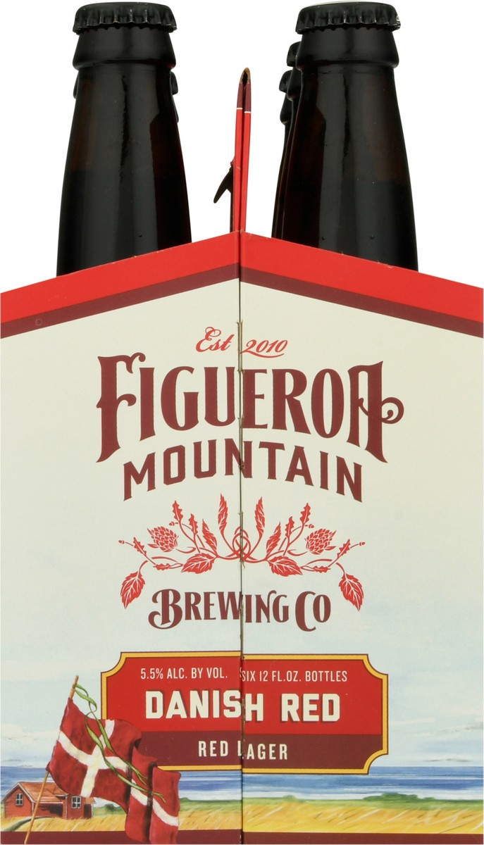 slide 7 of 9, Figueroa Mountain Danish Red Red Lager Beer 6-12 fl oz Bottles, 6 ct; 12 oz