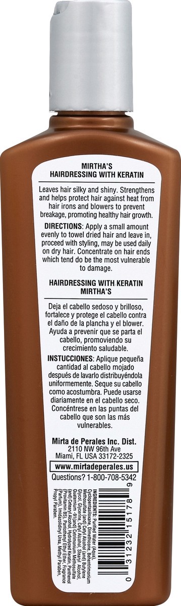 slide 5 of 5, Mirta de Perales Hair Dressing 8 oz, 8 oz