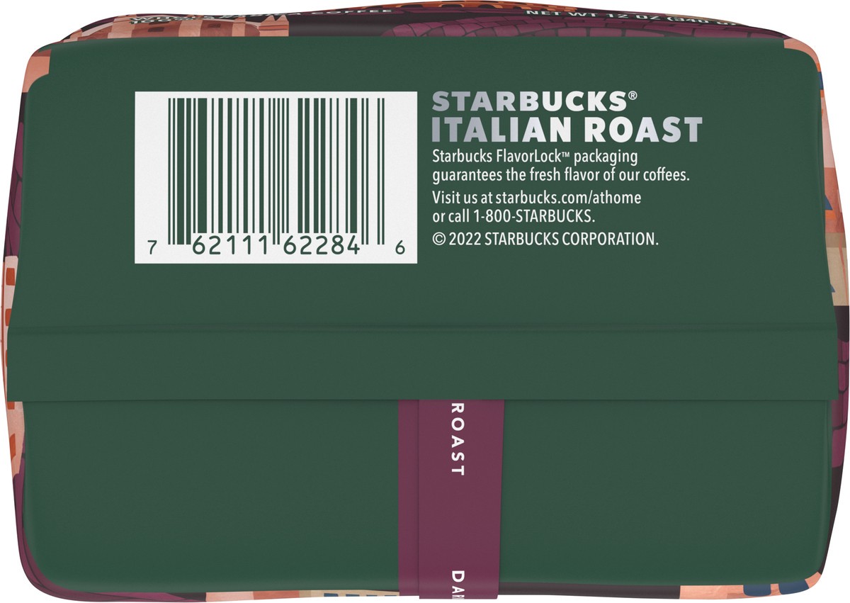 slide 8 of 9, Starbucks Italian Roast Whole Bean Coffee, 12 oz