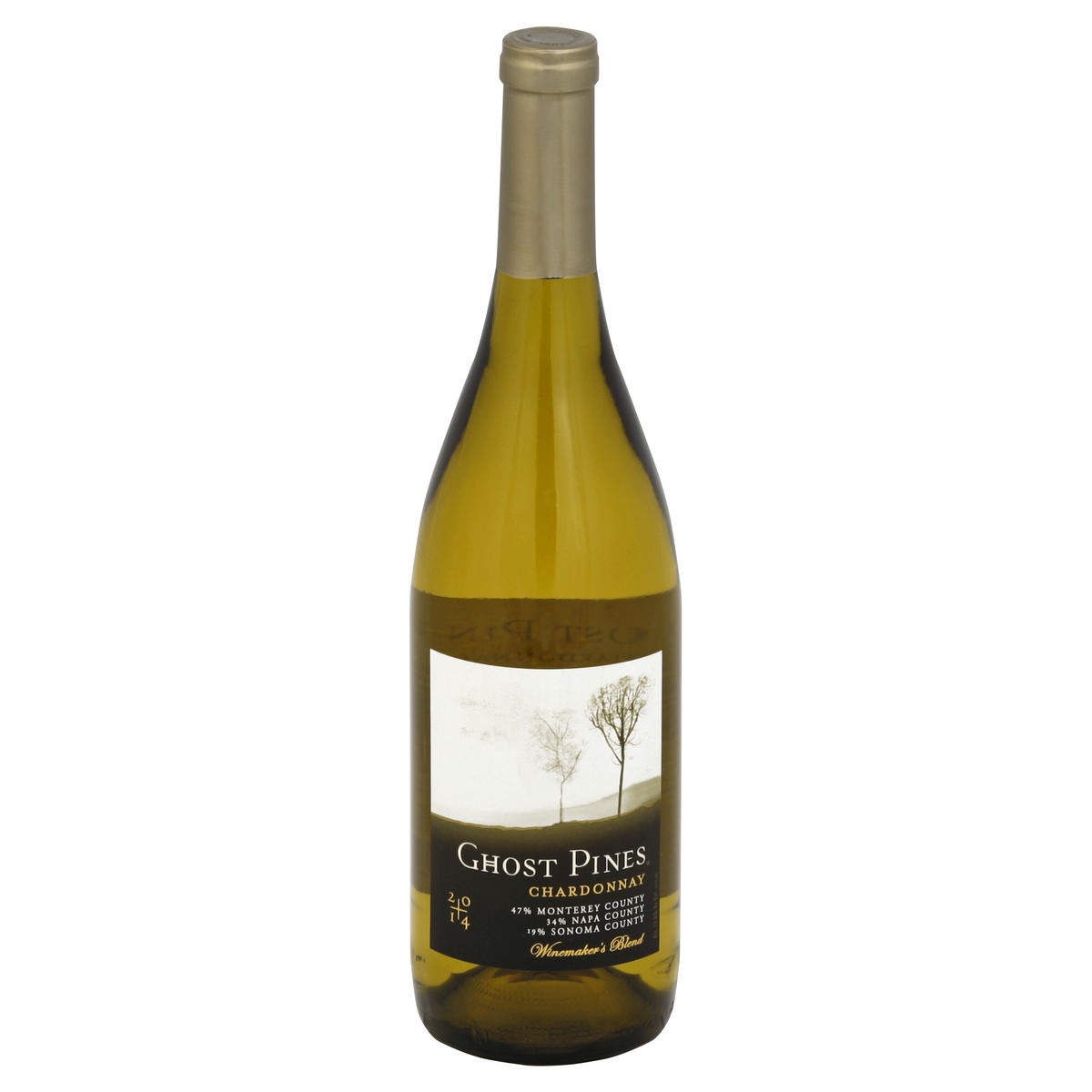 slide 2 of 4, Ghost Pines Chardonnay 750 ml, 750 ml