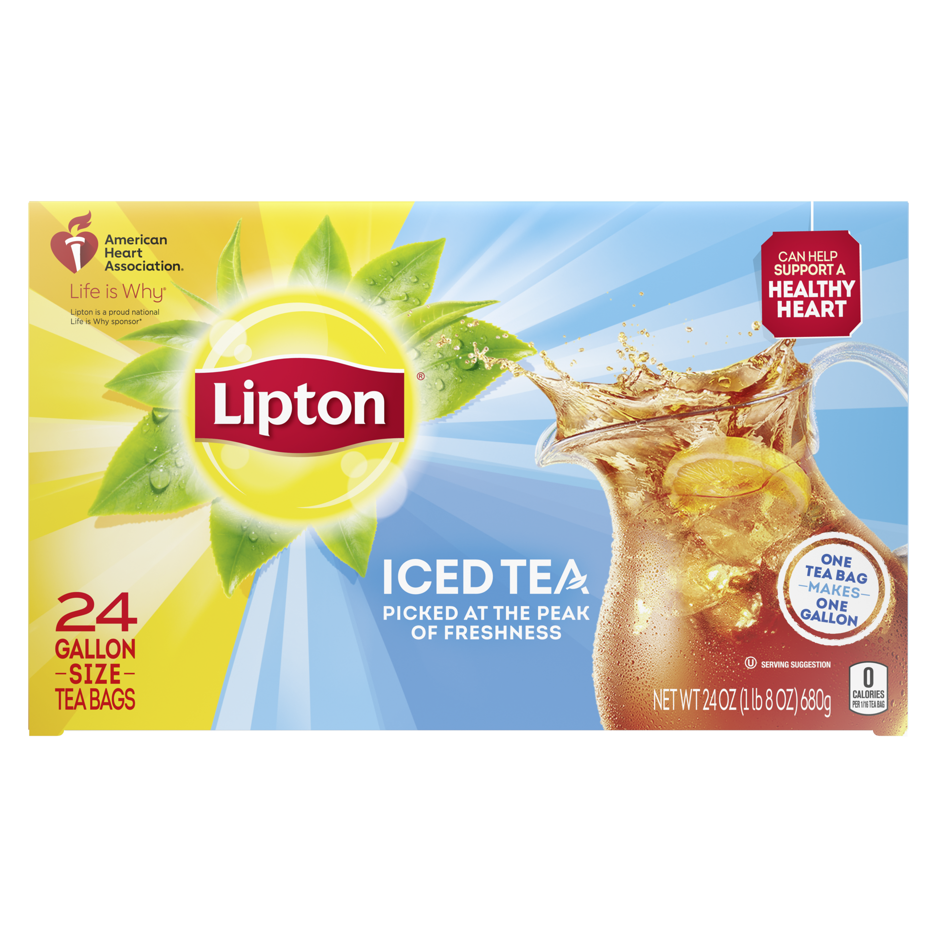 slide 4 of 5, Lipton Iced Tea 24 oz, 24 oz