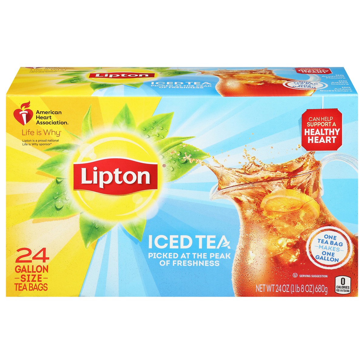 slide 1 of 5, Lipton Iced Tea 24 oz, 24 oz