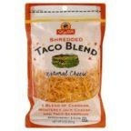 slide 1 of 1, ShopRite Shredded Cheese, Taco Blend, 8 oz