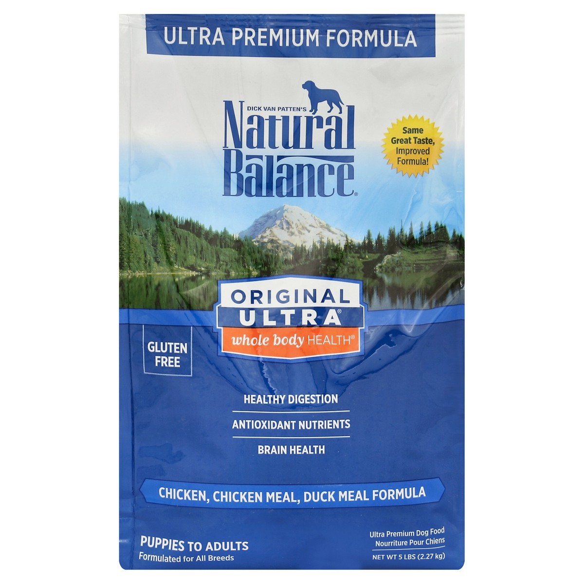 slide 5 of 8, Natural Balance Dog Food 5 lb, 5 lb