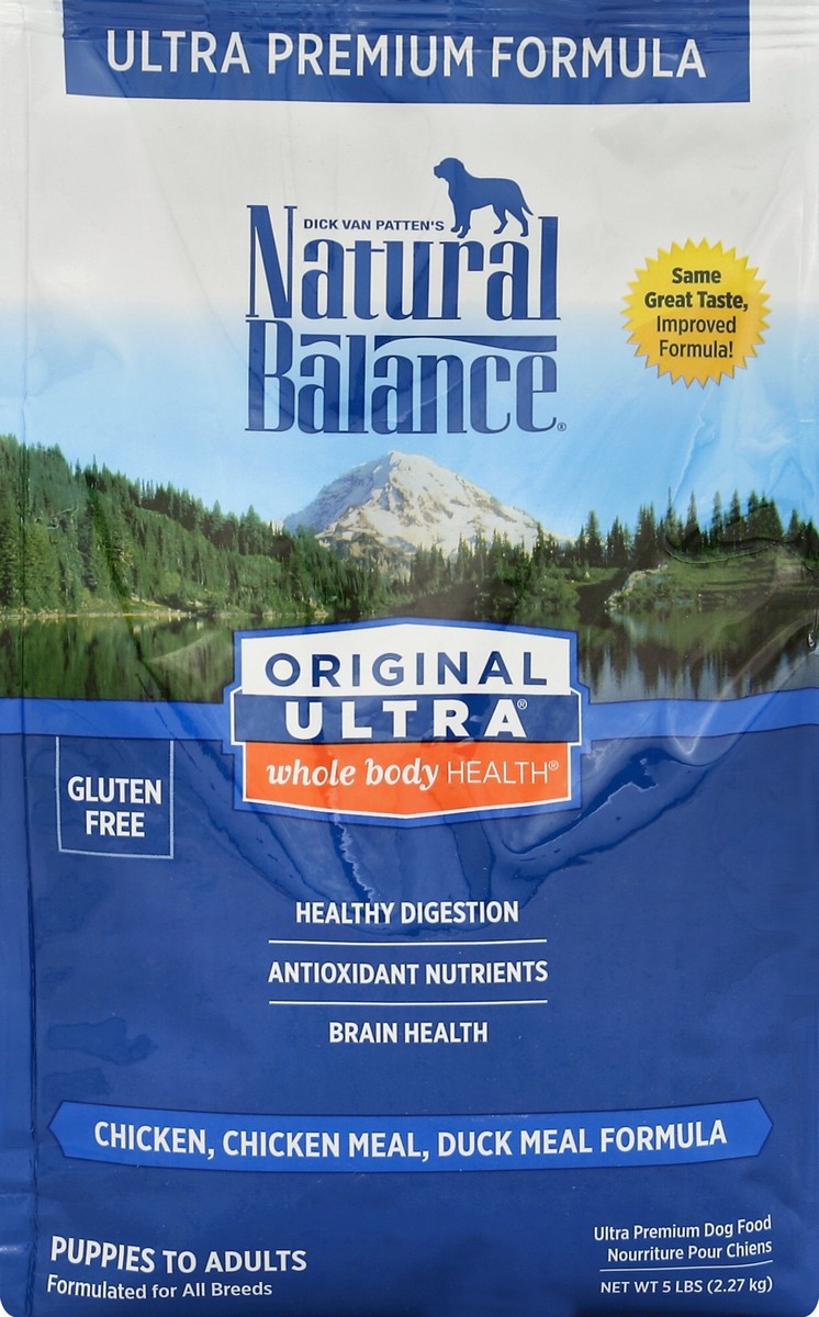 slide 1 of 8, Natural Balance Dog Food 5 lb, 5 lb