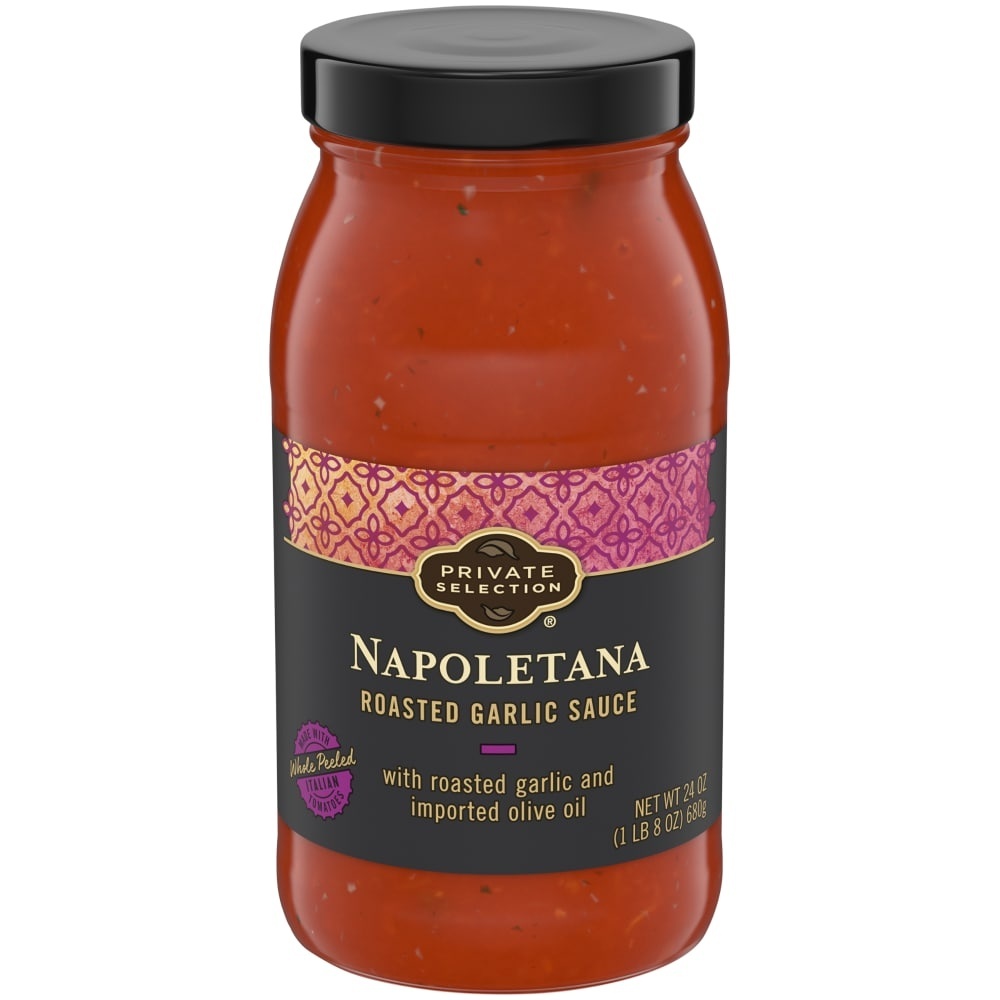 slide 1 of 1, Private Selection Napoletana Roasted Garlic Sauce, 24 oz