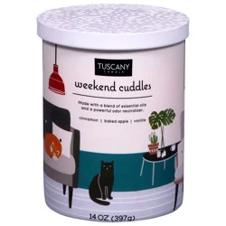 Tuscany Candle Weekend Cuddles Candle - 14 oz
