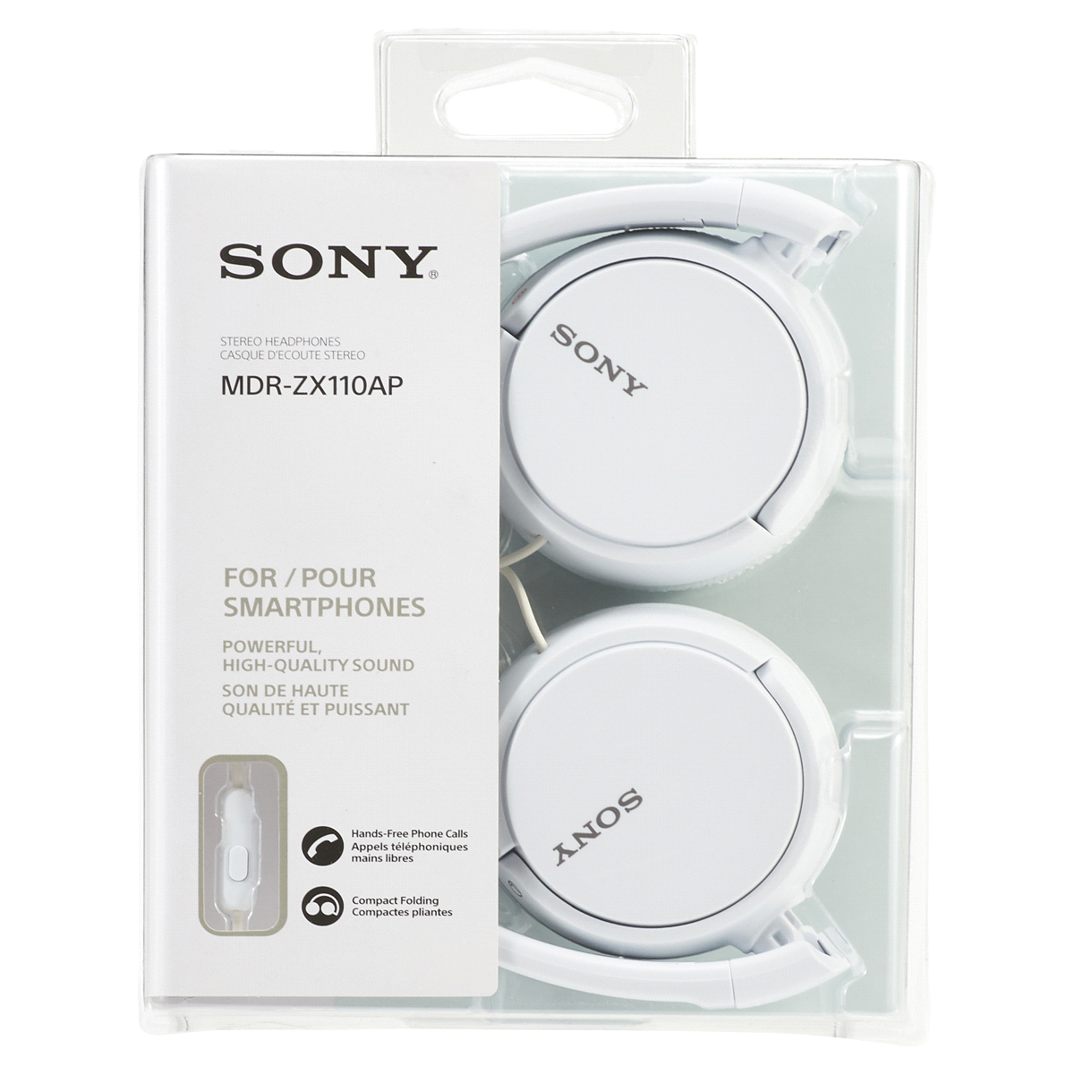 slide 1 of 3, Sony Headphones With Remote and Mic, 1 ct