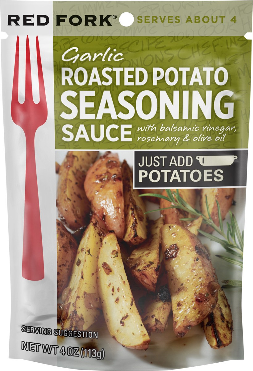 slide 2 of 3, Red Fork Garlic Roasted Potato Seasoning Sauce, 4 oz., 4 oz