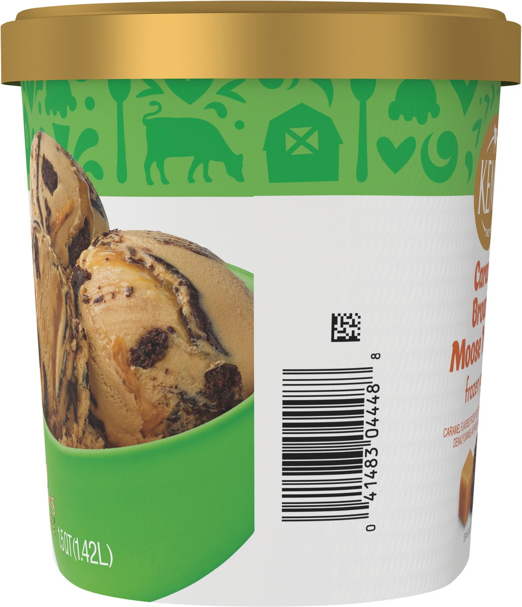 slide 2 of 14, Kemps Caramel Brownie Moose Tracks Frozen Yogurt 1.5 Quart, 