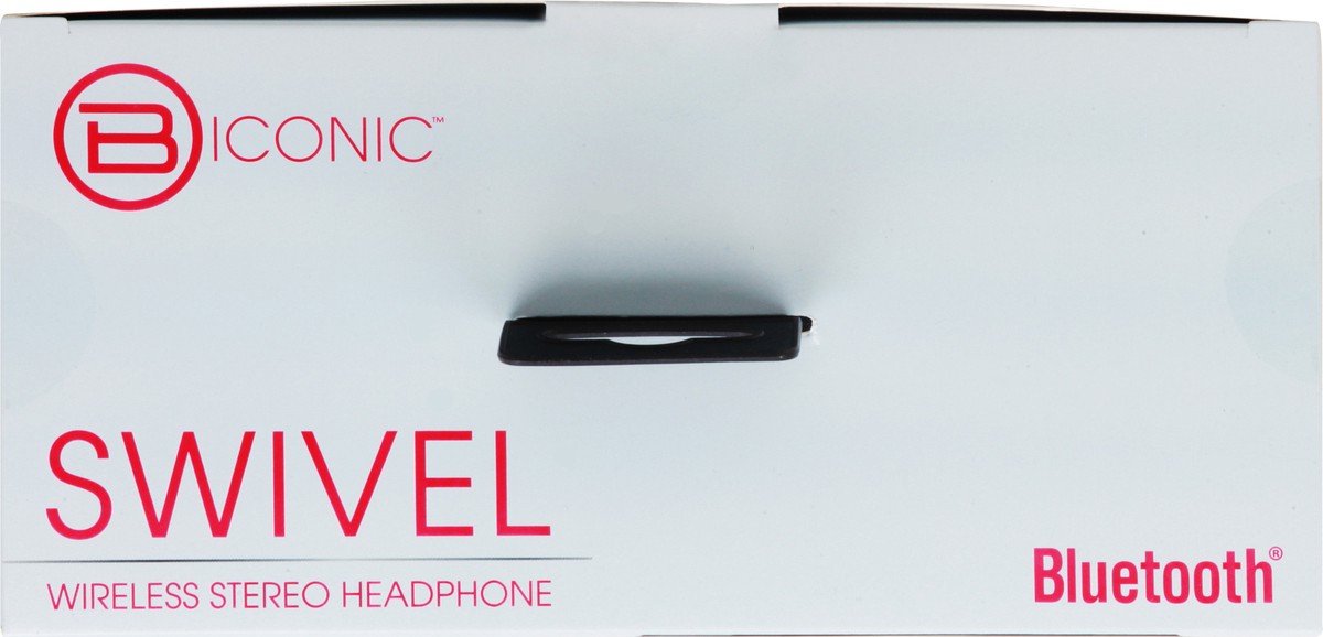 slide 7 of 10, B Iconic Swivel Wireless Stereo Headphone 1 ea, 1 ea