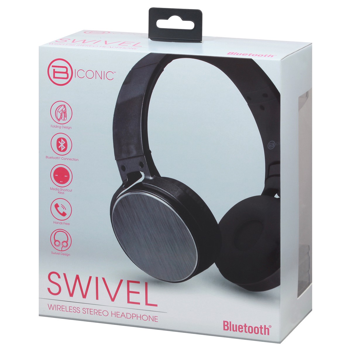 slide 9 of 10, B Iconic Swivel Wireless Stereo Headphone 1 ea, 1 ea