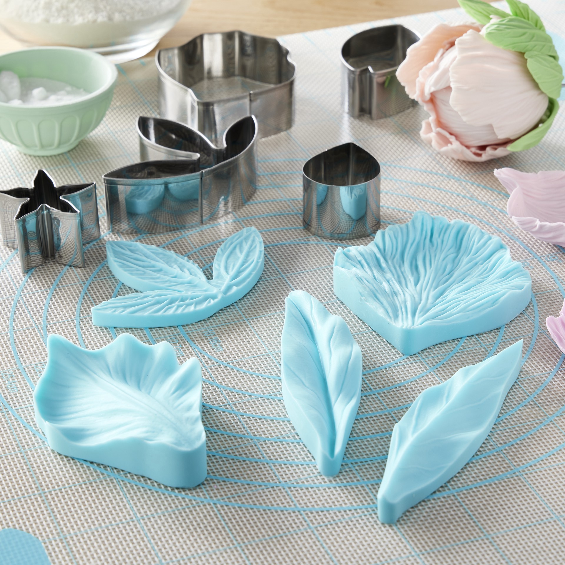 slide 10 of 11, Gum Paste Flower Cutter Set By Celebrate It, 1 ct