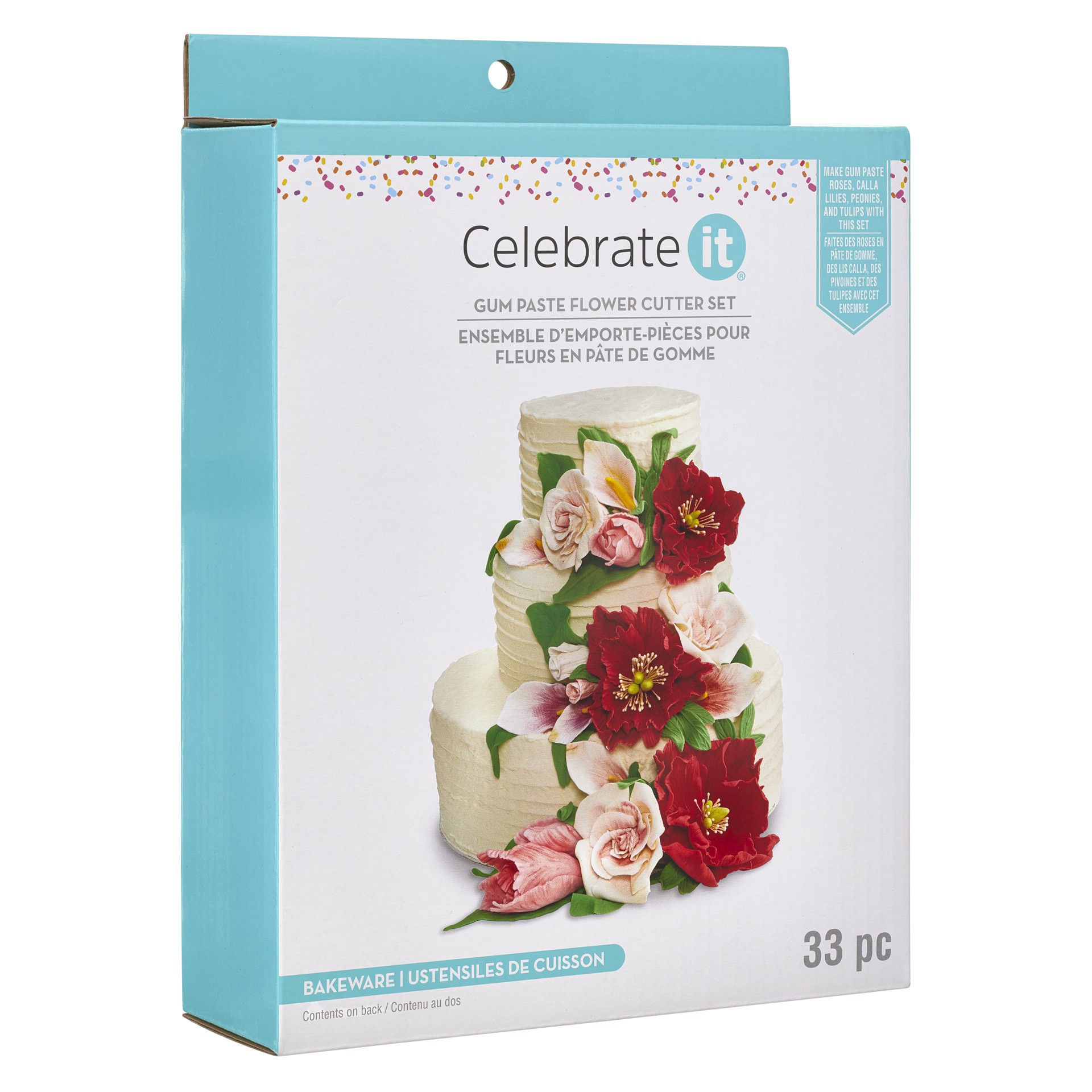 slide 5 of 11, Gum Paste Flower Cutter Set By Celebrate It, 1 ct
