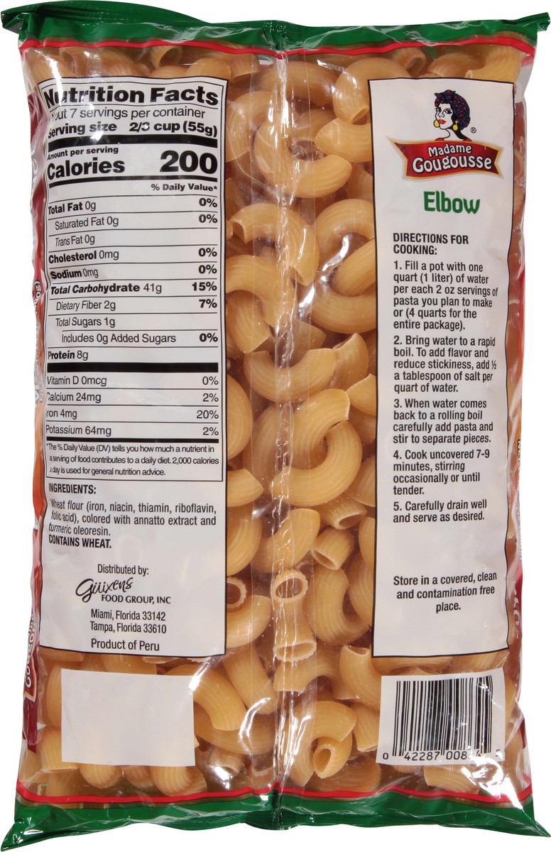slide 10 of 11, Madame Gougousse Macaroni Product Elbow 14 oz, 14 oz