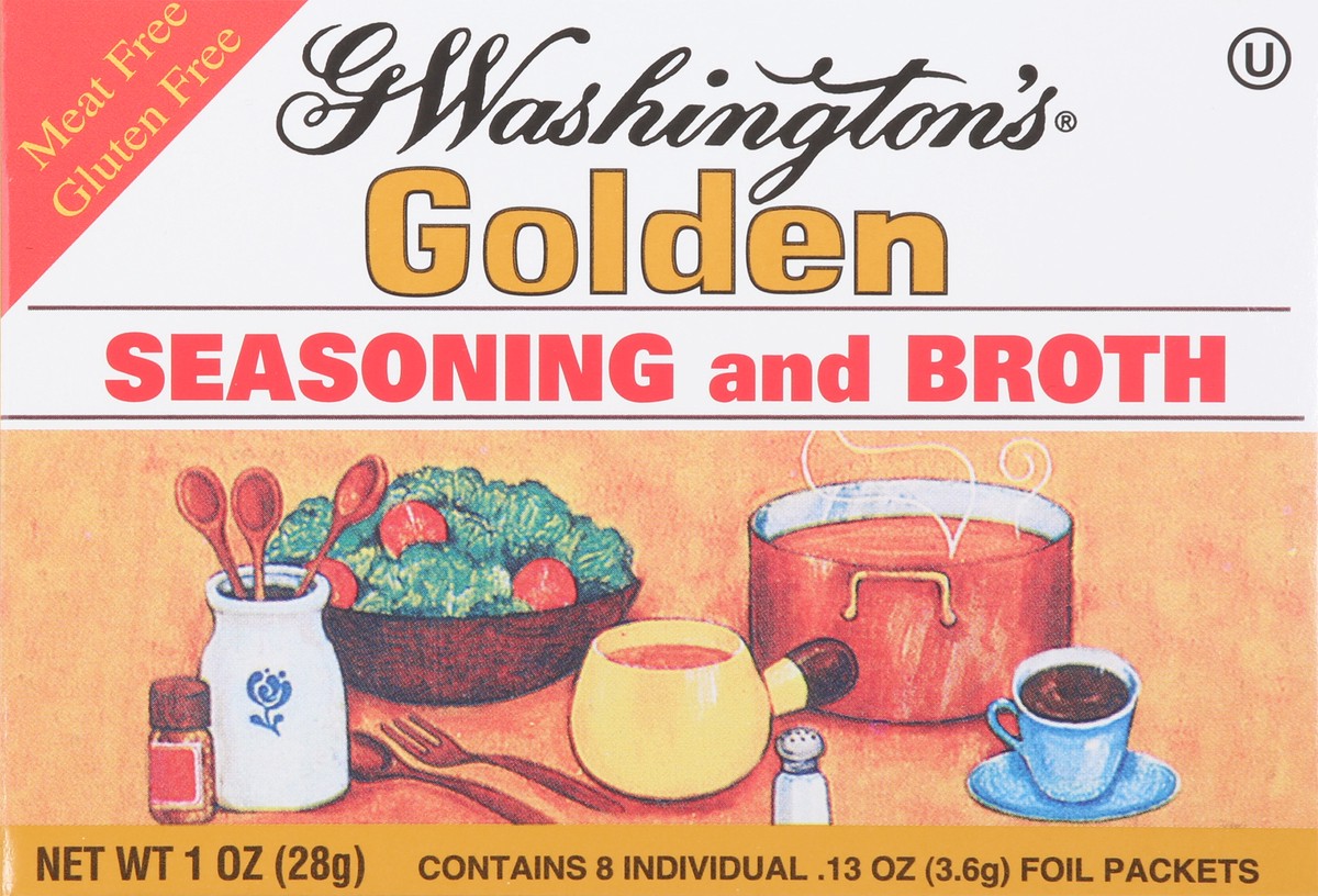 slide 1 of 4, G Washington's Golden Seasoning and Broth 8 ea, 8 ct