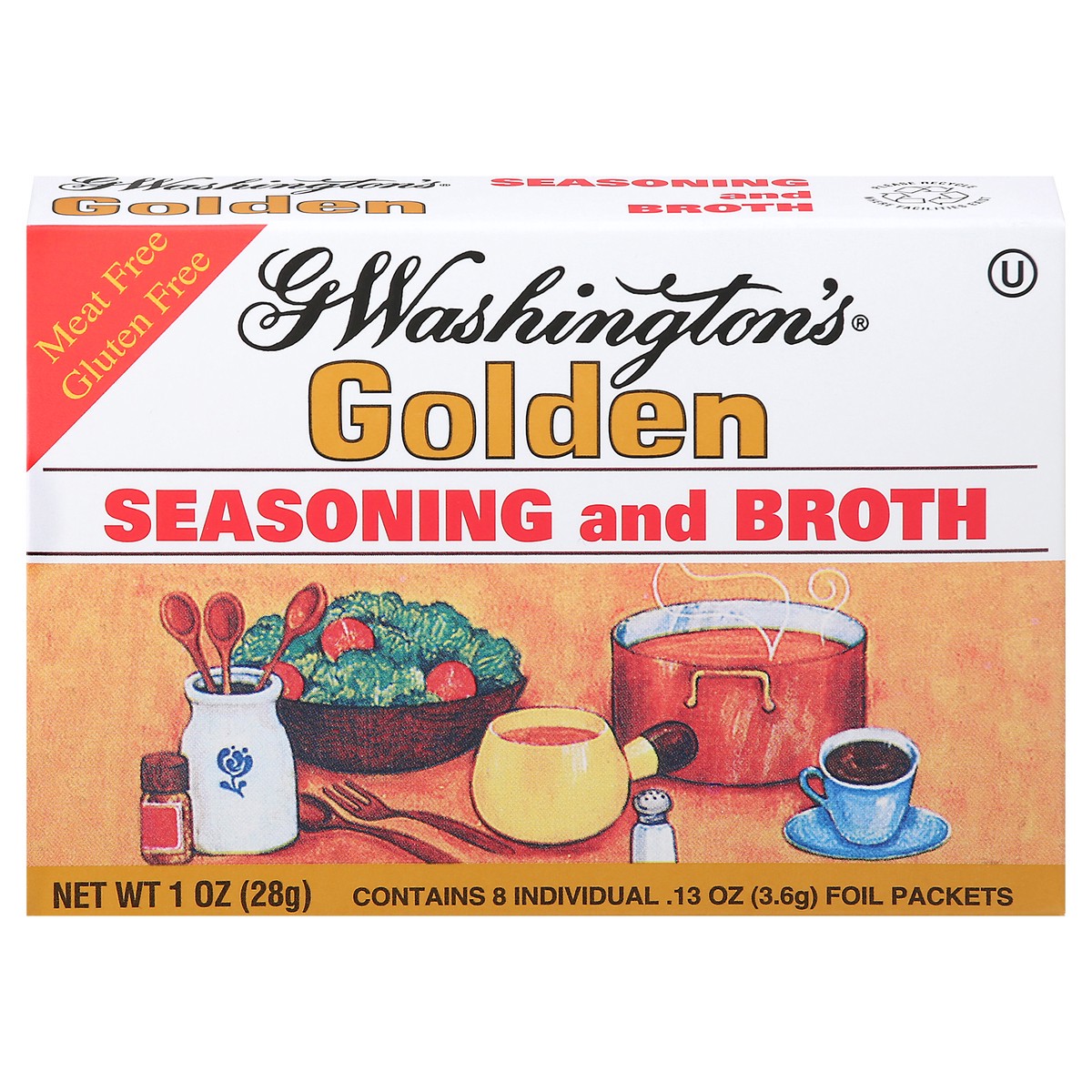 slide 1 of 4, G Washington's Golden Seasoning and Broth 8 ea, 8 ct