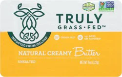 Truly Grass Fed Butter, Unsalted, Natural Creamy