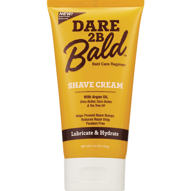 slide 1 of 1, Dare 2B Bald Lubricate & Hydrate Shave Cream 5.0 oz, 5 oz