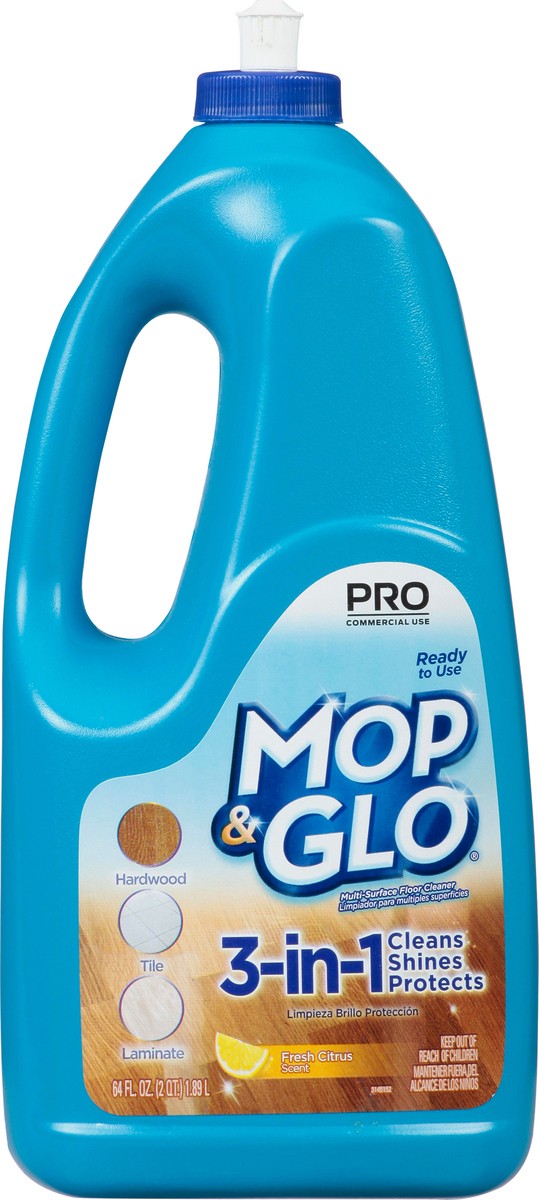 slide 1 of 12, Mop & Glo Multi-Surface Fresh Citrus Scent Floor Cleaner 64 oz, 64 oz