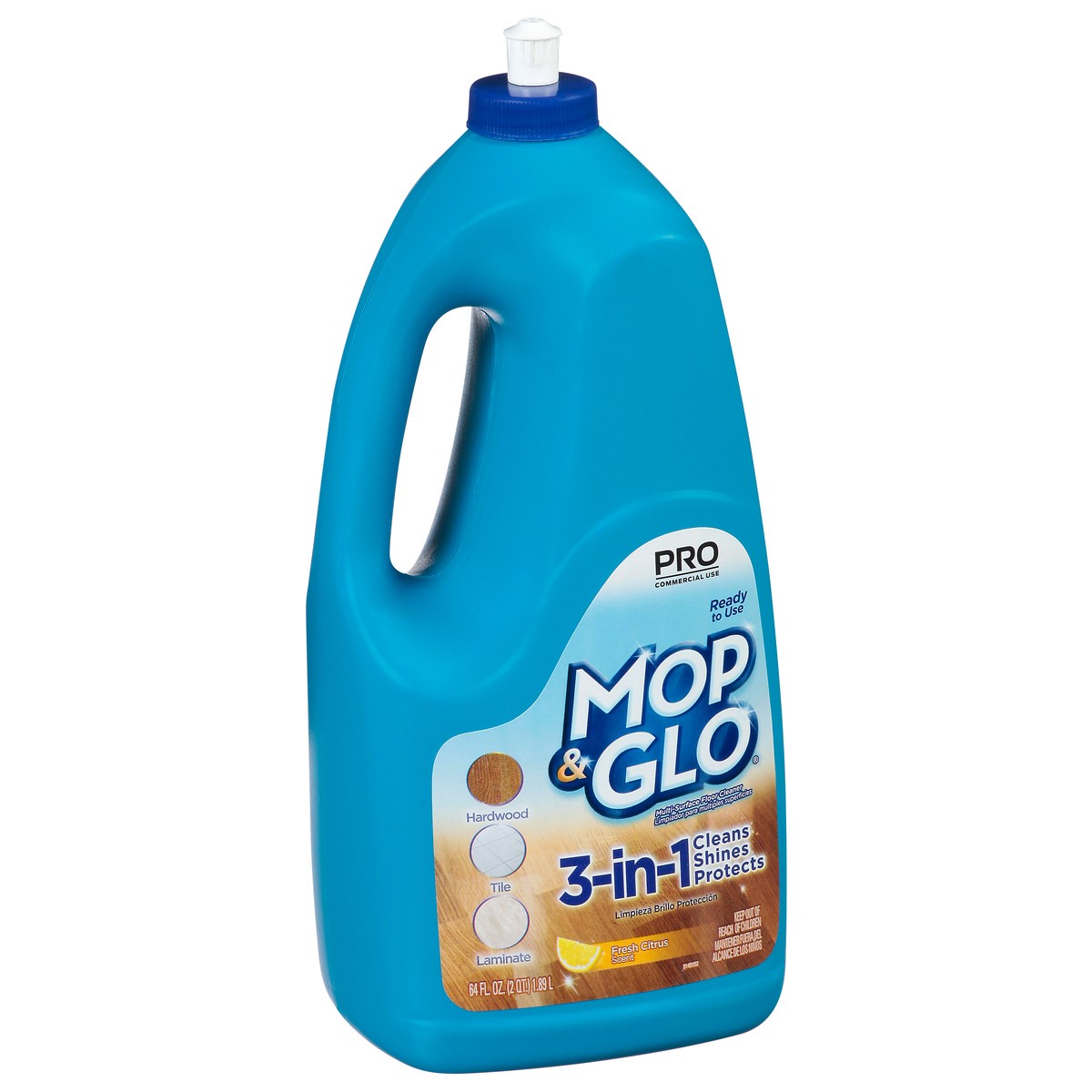 slide 9 of 12, Mop & Glo Multi-Surface Fresh Citrus Scent Floor Cleaner 64 oz, 64 oz