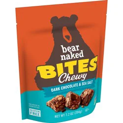 Bear Naked Granola Bites, Vegan, Dark Chocolate and Sea Salt
