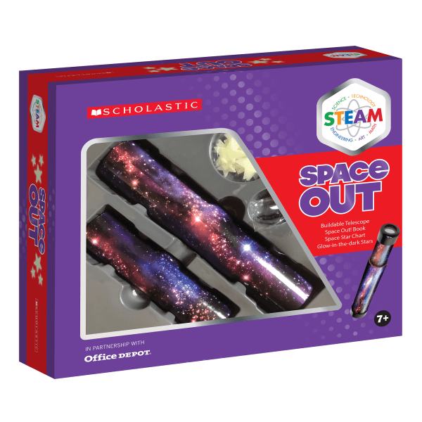 slide 1 of 7, Scholastic Steam Space Out Activity Kit, Grades 2 To 5, 1 ct